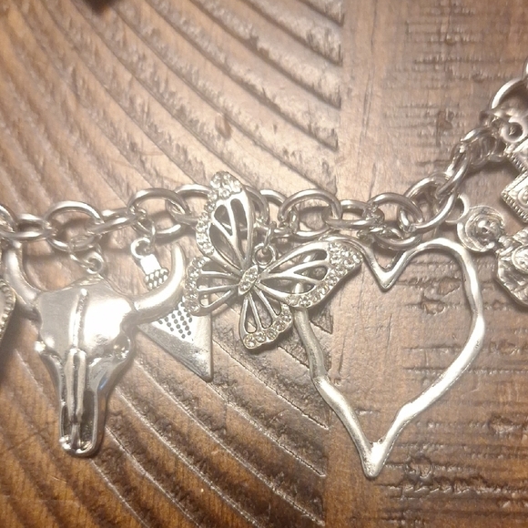 Silver Charm Bracelet - Picture 4 of 6